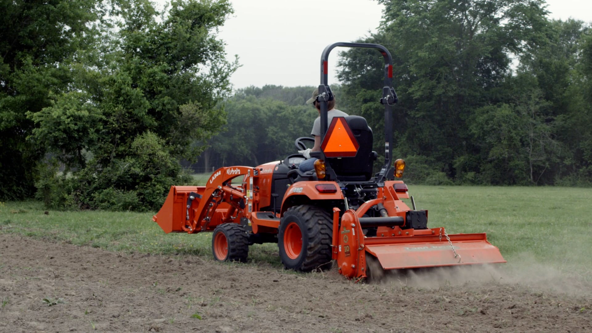 RTR1250 Rotary Tiller on Vimeo