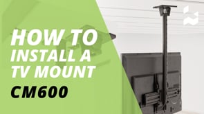 How to Install: Kanto CM600 Ceiling TV Mount