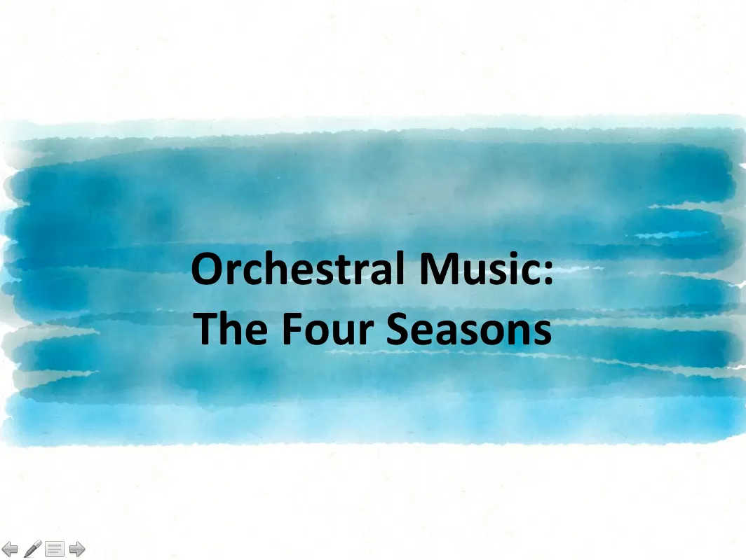Vivaldi - The Four Seasons Listening Guide: Spring and Summer