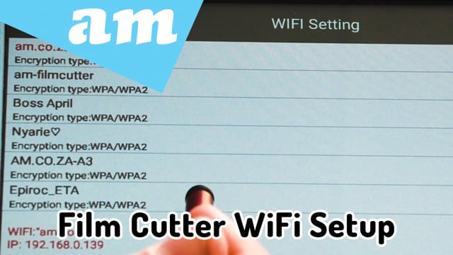 V-Auto Film Cutter WiFi Setup, Account Login and Mobile Device Shape Library Walkthrough