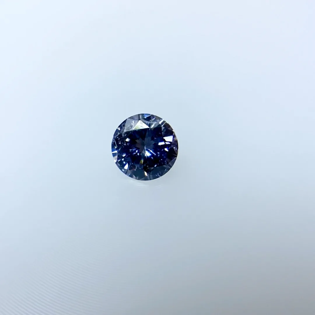FANCY DEEP GRAYISH VIOLET 0.082ct RD/RT0918/CGL FANCY DEEP GRAYISH VIOLET 0.082ct RD/RT0918/CGL