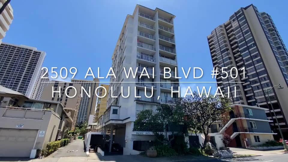 2509 Ala Wai Blvd Unit 501 Honolulu, Hawaii Virtual Tour.mp4 on Vimeo