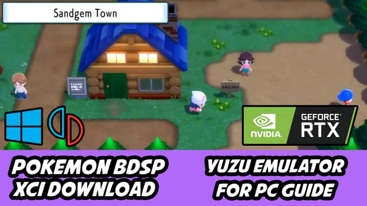 How to Play Pokémon BDSP on PC  Official Pokémon Brilliant Diamond (XCI) 