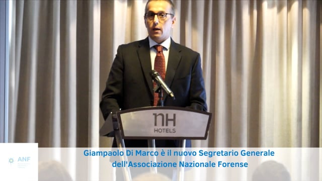 Giampaolo Di Marco, chi è il nuovo Segretario Generale di ANF