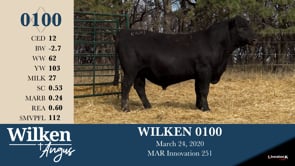 Lot #100 - WILKEN 0100