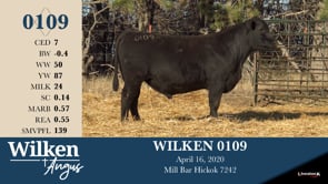 Lot #109 - WILKEN 0109