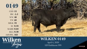 Lot #149 - WILKEN 0149
