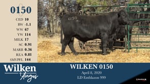Lot #150 - WILKEN 0150