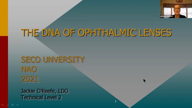 The DNA of Ophthalmic Lenses