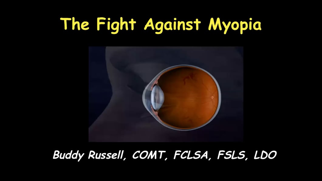 The Fight Against Myopia