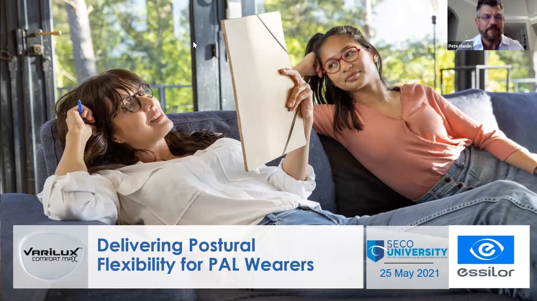 Delivering Postural Flexibility with Varilux Comfort Max