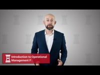 Lecture 1.1: Introduction to Operational Management Fundamentals