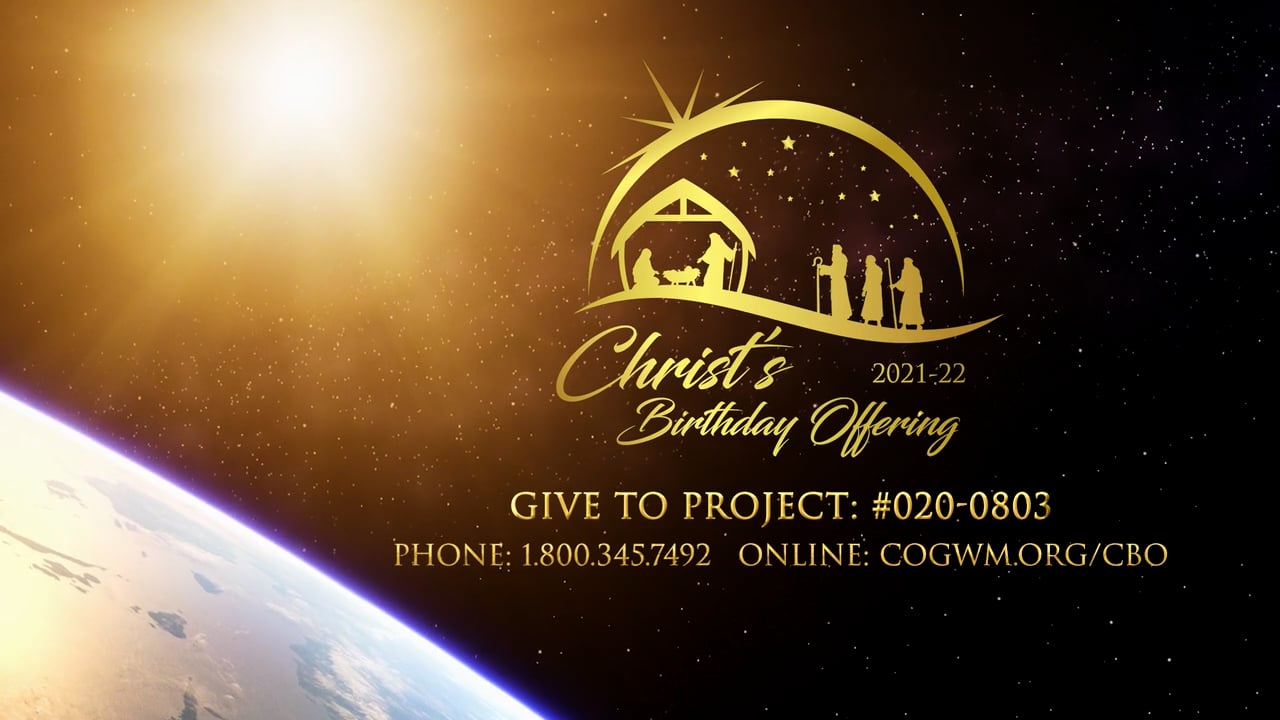 Christ's Birthday Offering 2021