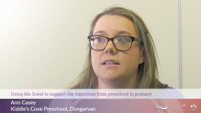 Using Mo Scéal to support the transition from preschool to primary