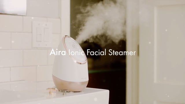 Aira Nano Ionic Facial Steamer by - (Beige) - Unclog Pores