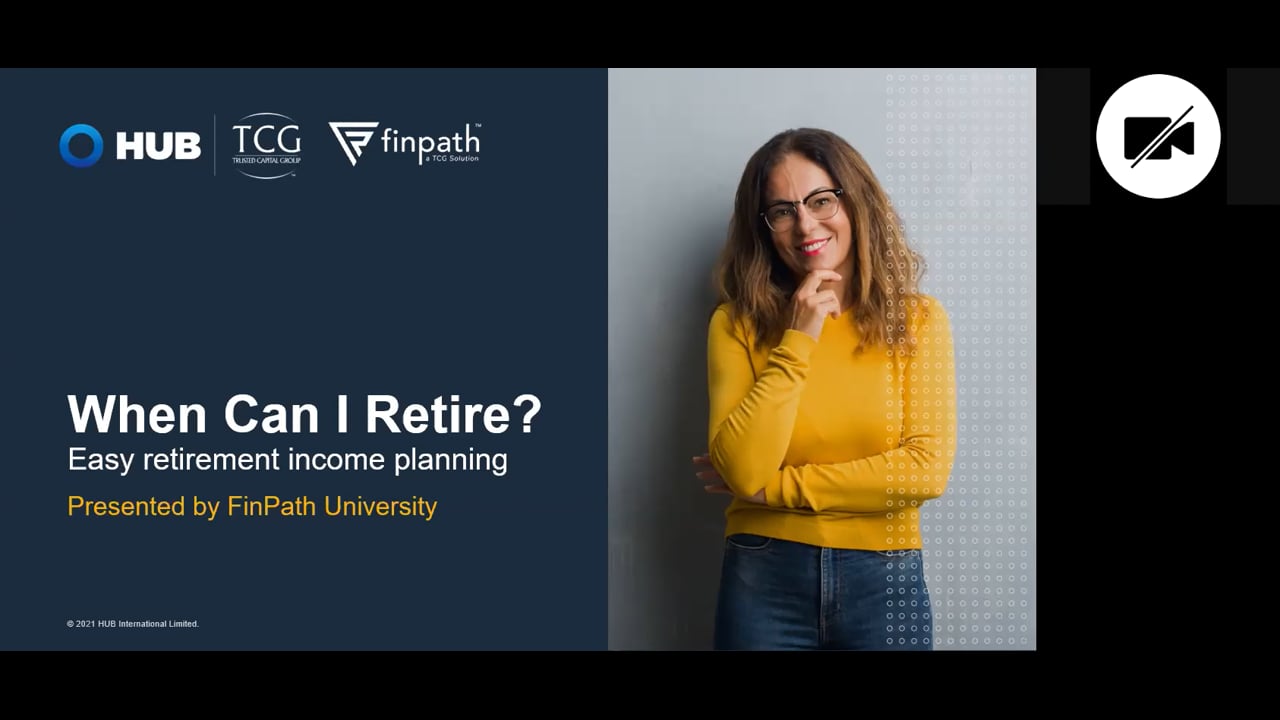 FinPath November Workshop - When Can I Retire? - Easy Retirement Income Planning