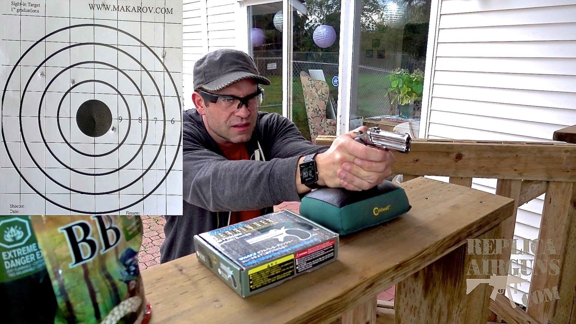 ASG - Marushin Chrome Derringer 6mm Gas Airsoft Pistol Field Test Review