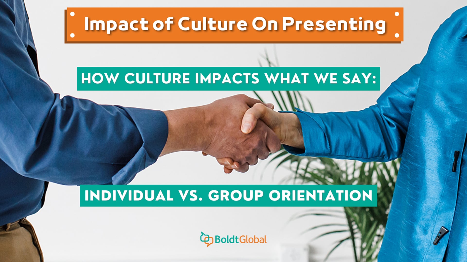 How Culture Impacts What we Say: Individual vs. Group Orientation