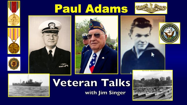 Veteran Talks - Paul Adams