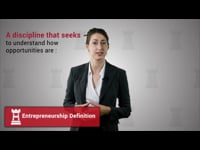 Lecture 1.3 Entrepreneurship  Definition