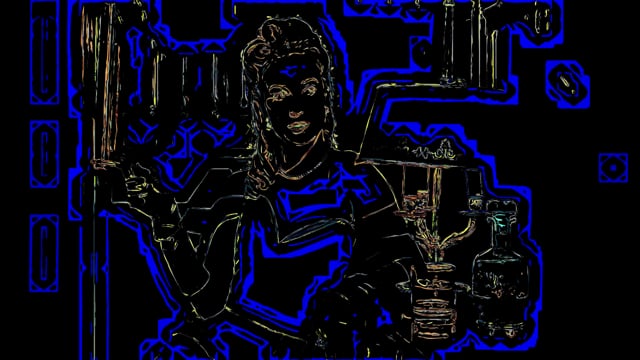 Cartoon Colorized Edge