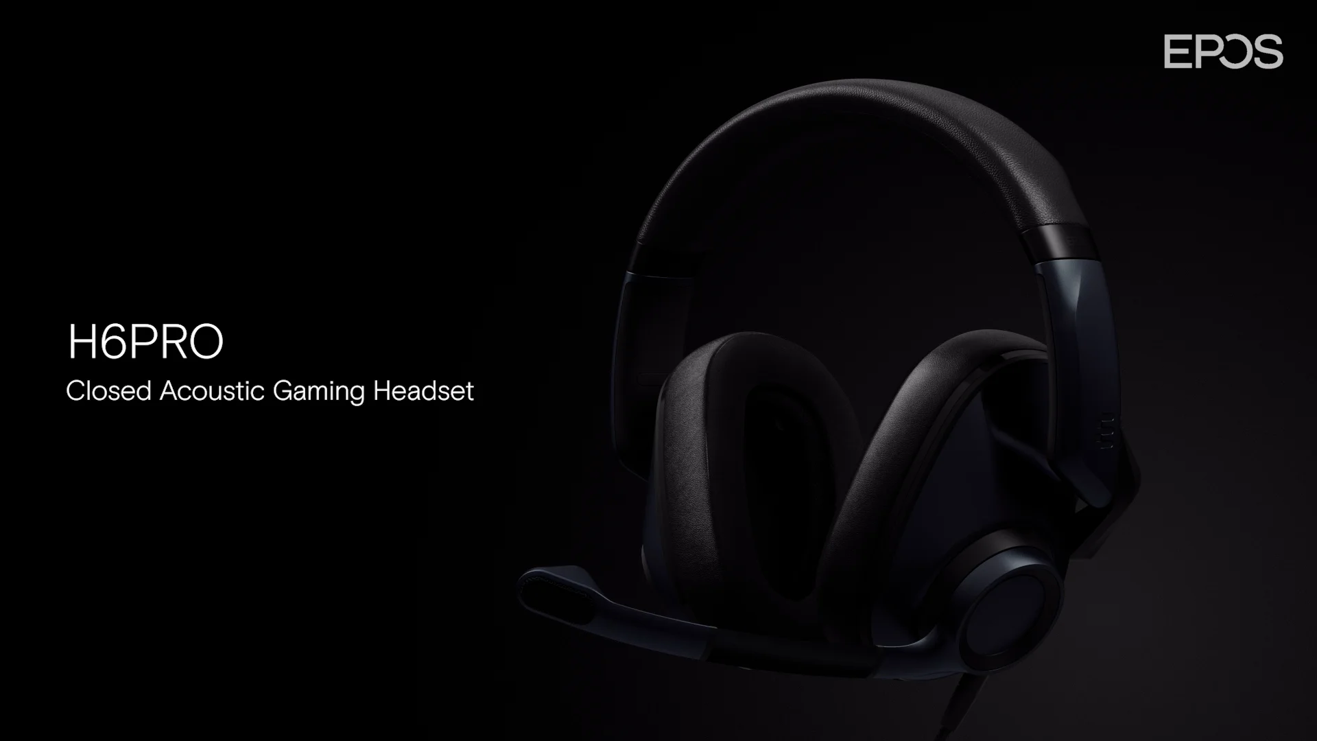 EPOS H6 PRO Closed Acoustic Wired Gaming Headset on Vimeo