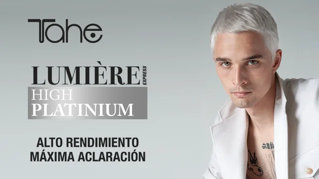 Polvo High Platinium para decolorar el cabello