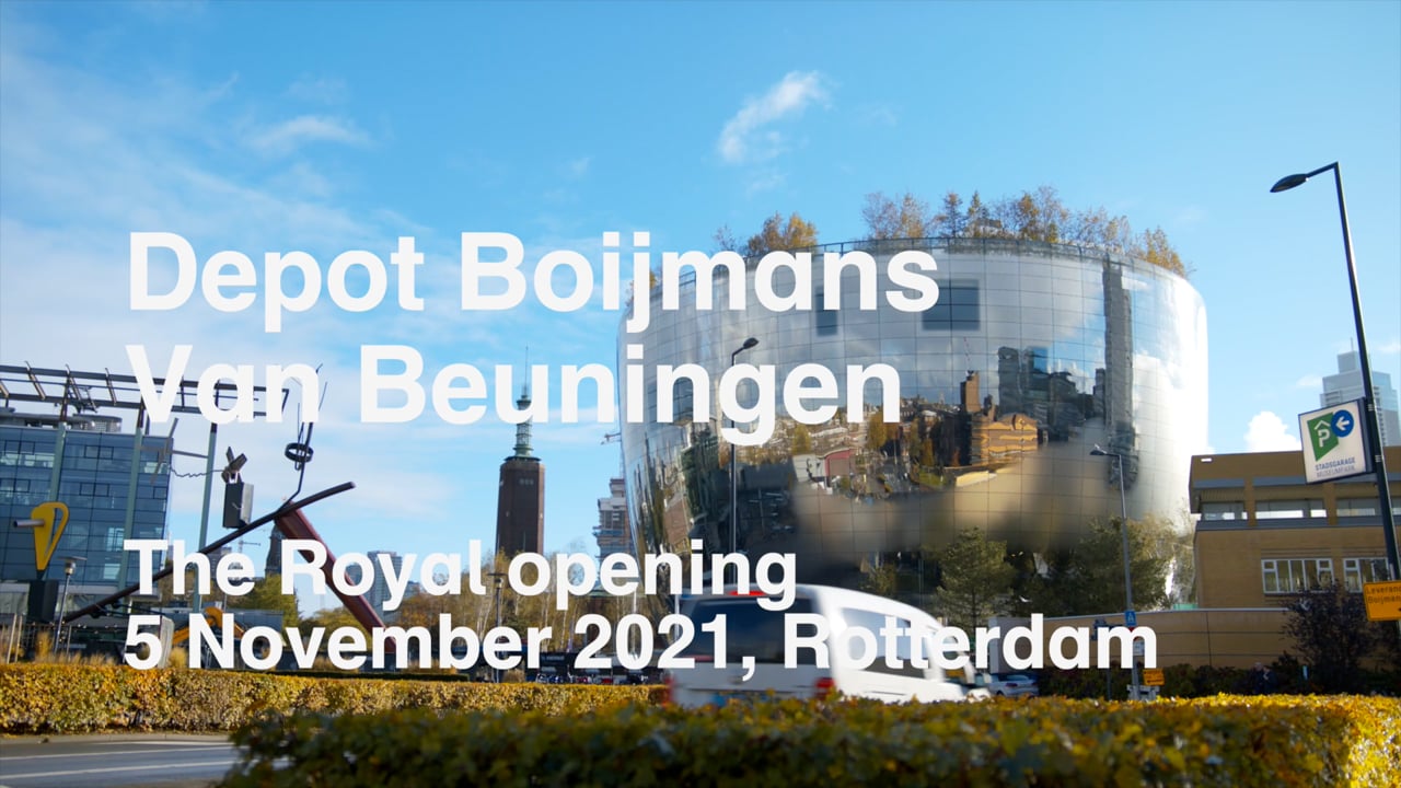 Koninklijke opening Depot Boijmans Van Beuningen