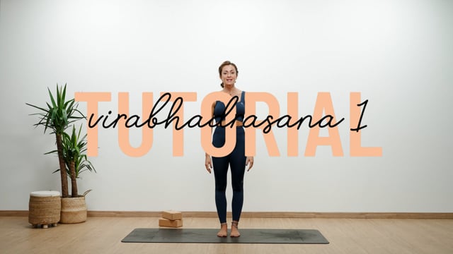 Tutorial Virabhadrasana 1