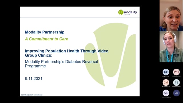 Improving Population Health Through Video Group Clinics