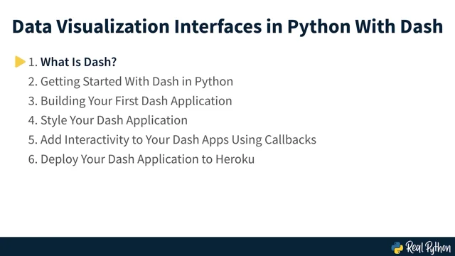 Getting Started on DASH