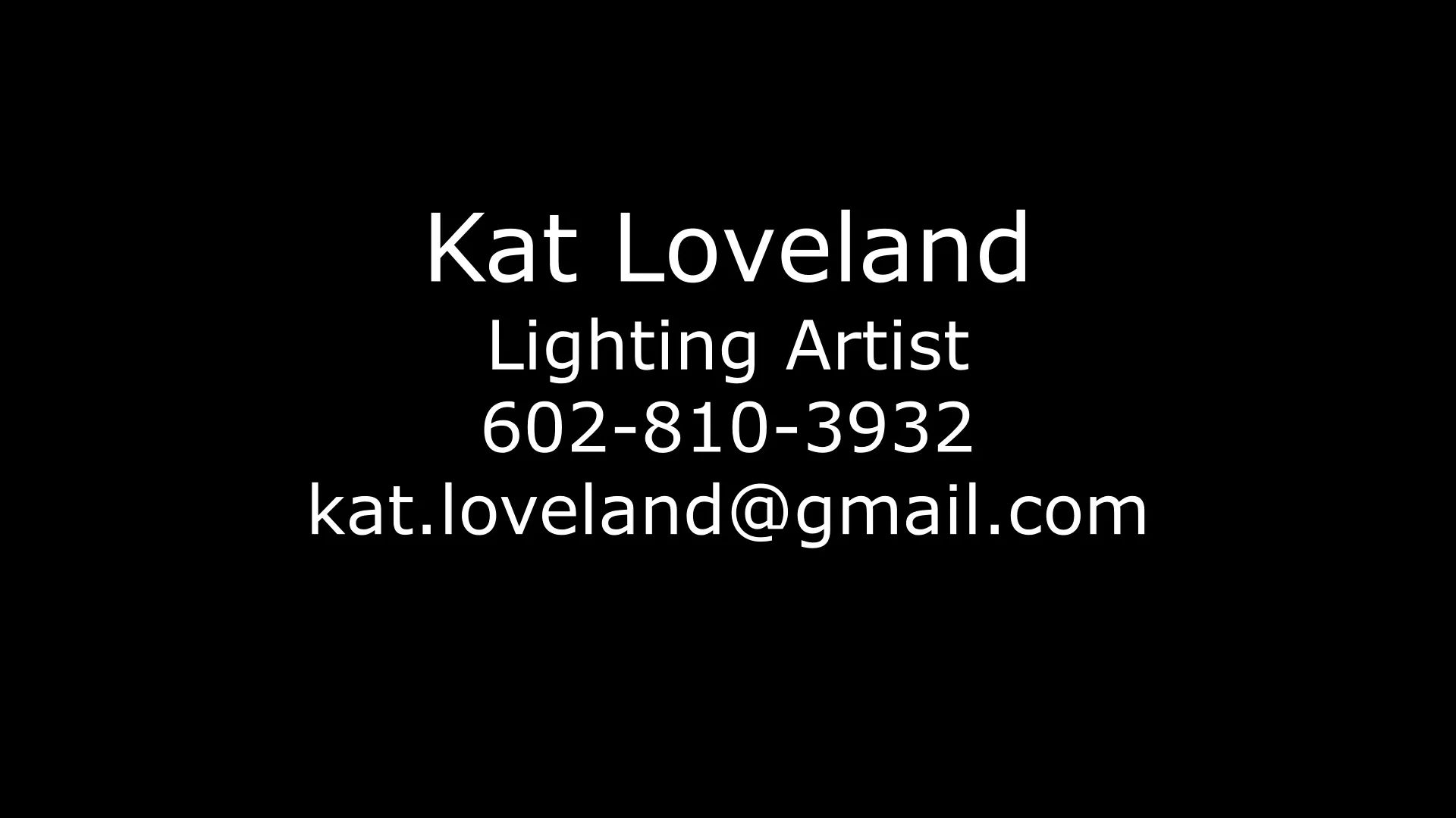 Reels - Lighting Artist