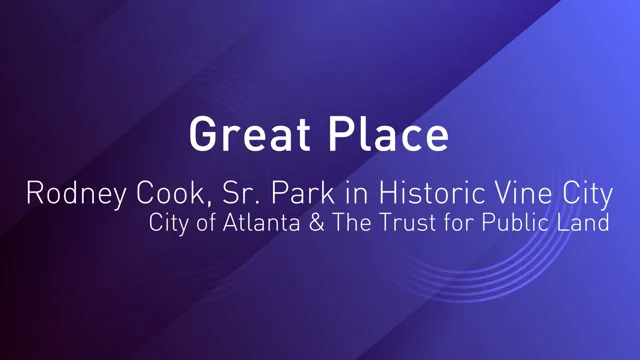 Atlanta's Cook Park Gets Recognized Nationally for Engineering