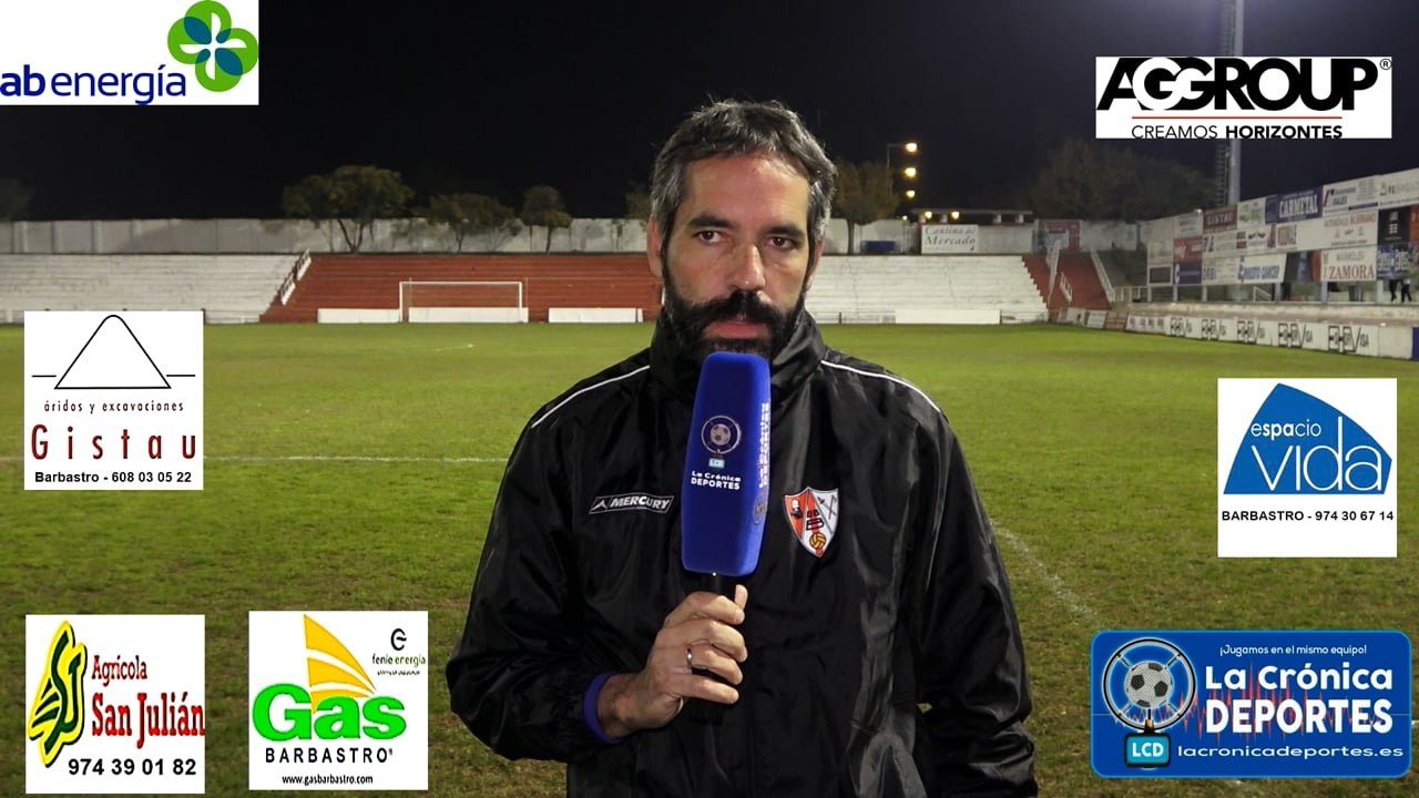 LA PREVIA / SD Borja - UD Barbastro / RICHI GIL (Entrenador Barbastro) Jornada 11 / 3ª División