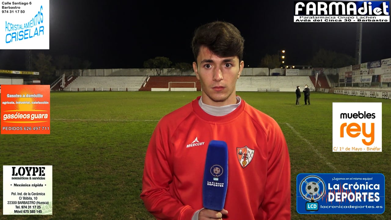 LA PREVIA / SD Borja - UD Barbastro / GORKA OJEDA (Jugador Barbastro) Jornada 11 / 3ª División