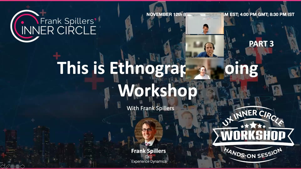 This is Ethnography Doing workshop- part 3/3