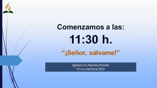 ¡Señor, sálvame!