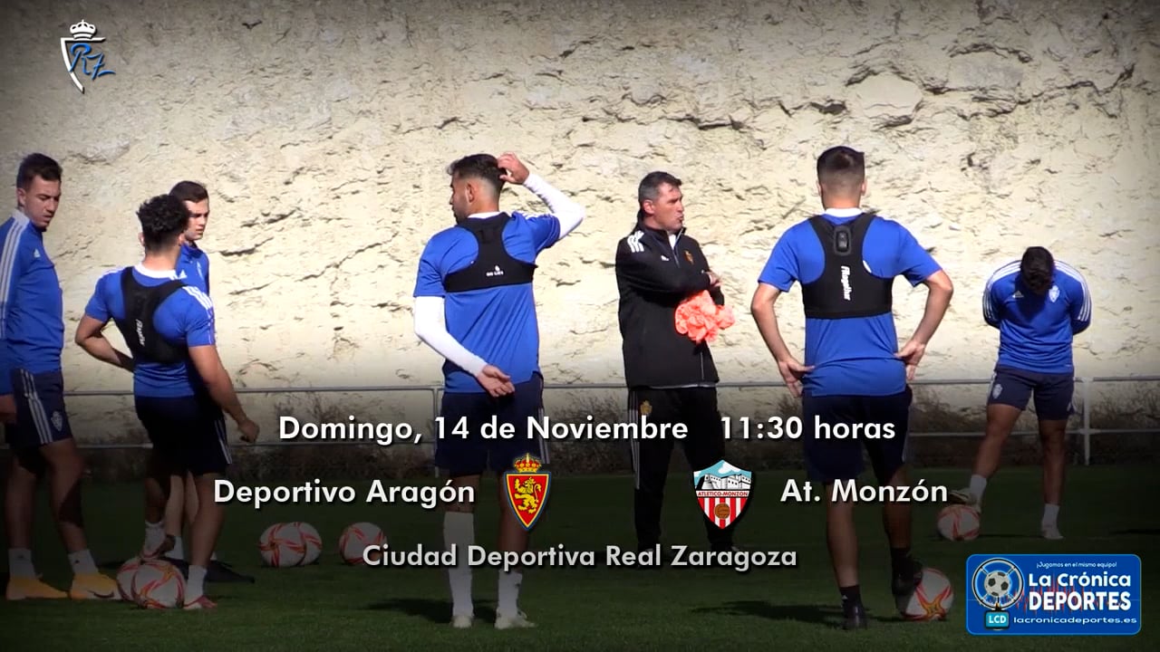 LA PREVIA / Deportivo Aragón - AT Monzón / EMILIO LARRAZ (Entrenador Deportivo Aragón) Jornada 11 / 3ª División / Fuente realzaragoza.com
