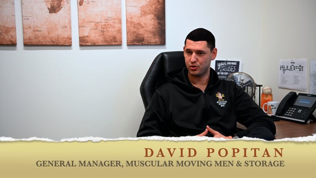 Muscular Moving Men & Storage - Customer Success Story (David Popitan - General Manager)