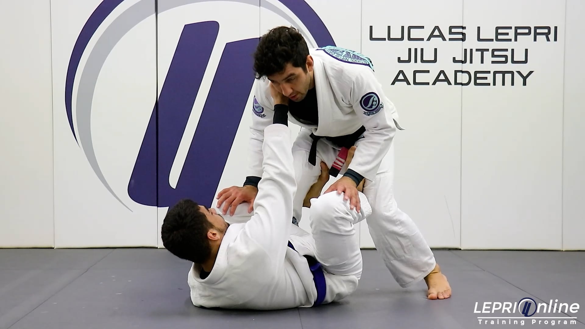 Lepri BJJ Online Training: De La Riva Pass Using a Leg Drag to Back Take