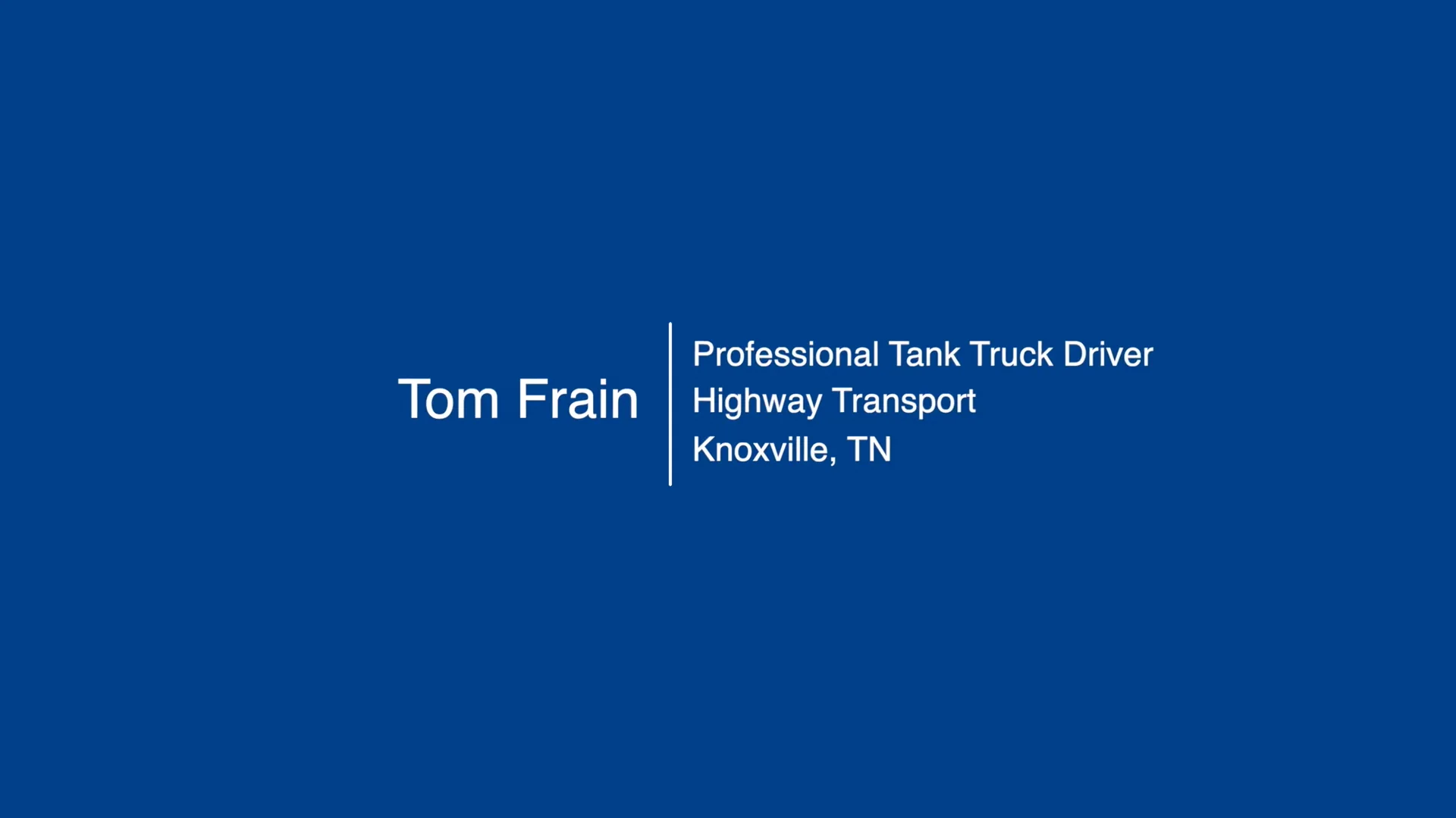 NTTC Driver of the Year Submission: Tom Frain on Vimeo