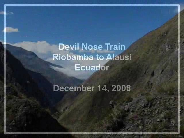 Ride the Devil Nose Train
