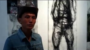 Wenli's art speaks for him