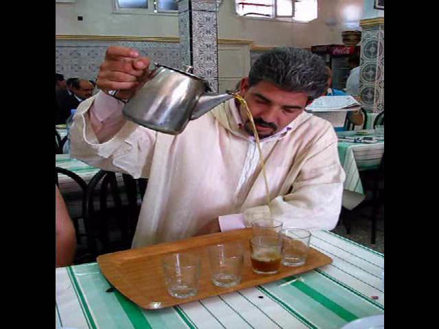 Making Tea, El Bahja, Marrakech, Morocco