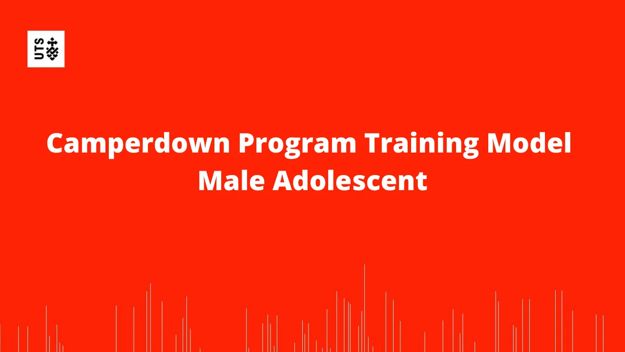 Camperdown Program Male Adolescent Model