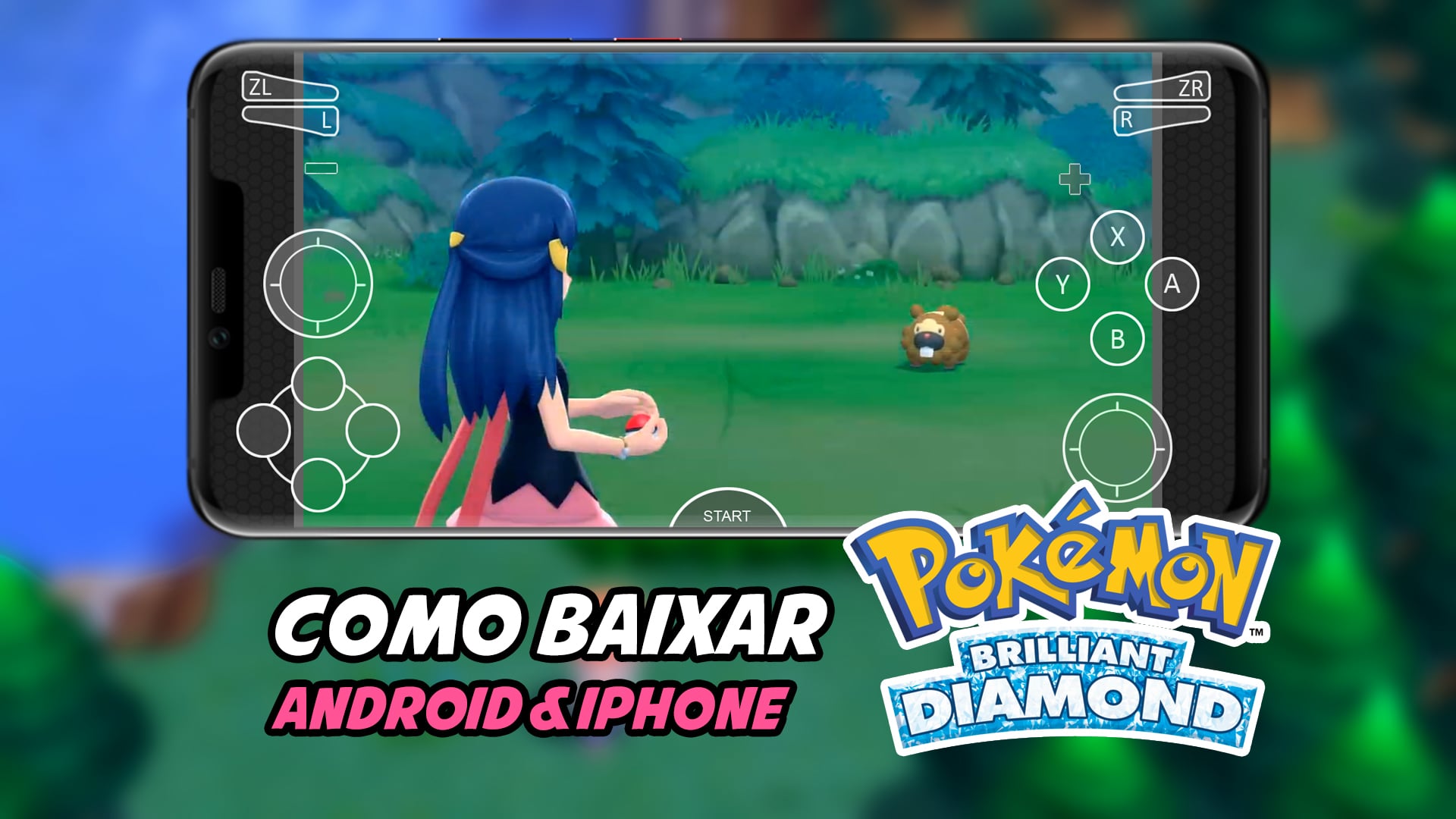 Como baixar o Pokémon Brilliant Diamond no Android