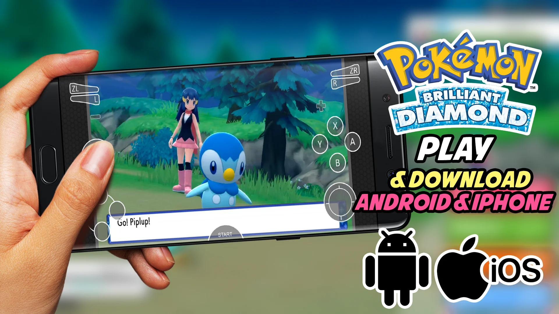 Pokemon Brilliant Diamond/Shining Pearl emulator Android/iOS Download