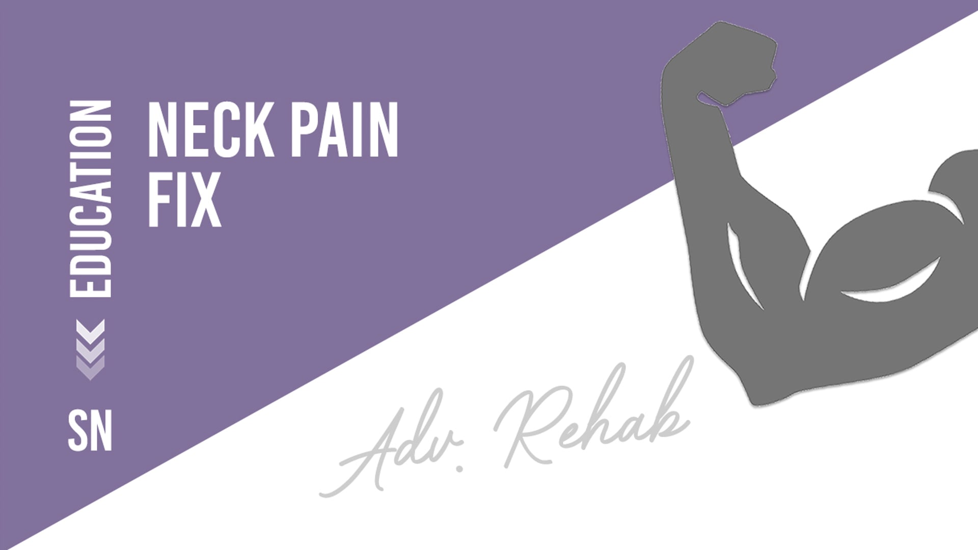 Neck Pain Fix