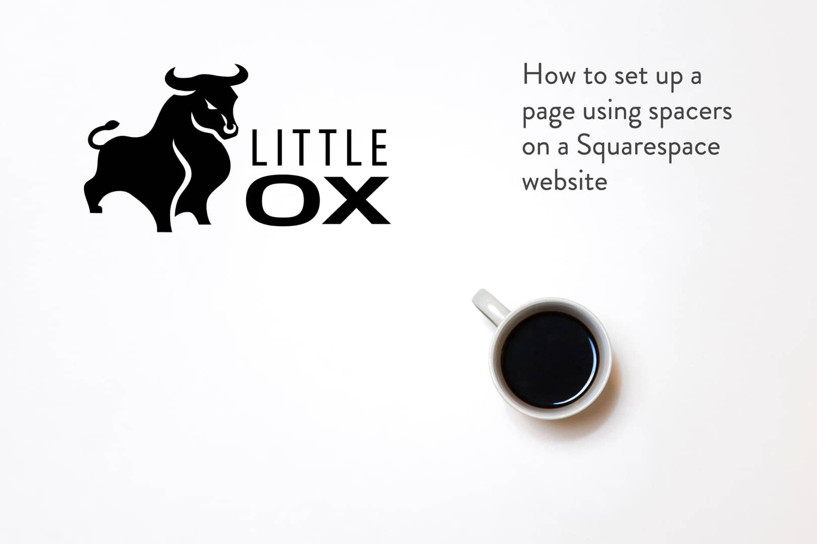 Using spacers in Squarespace 7.1 to set up your page on Vimeo