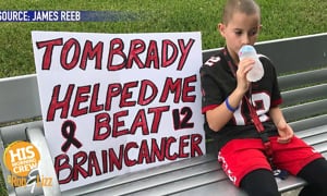 He Beats Cancer and Thanks Tom Brady